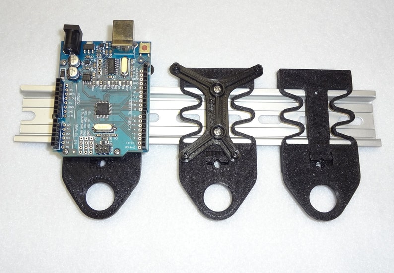 3D Printed Arduino UNO Mounting Bracket for a 35mm DIN Rail W/ Etsy