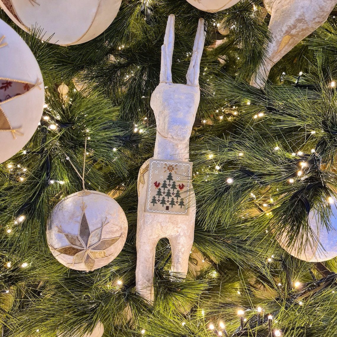 Quaker Christmas Collection Christmas Tree Farm. Includes THREE