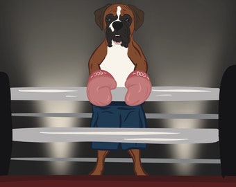 Boxeador de boxeo