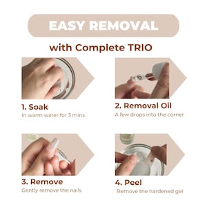 4+ Weeks Solid Nail Glue | Strong Hold Adhesive for Press on Nails | UV Nail Tip | Flash Curing 3D Sculpting Gel | Nail Art Supply afbeelding 7