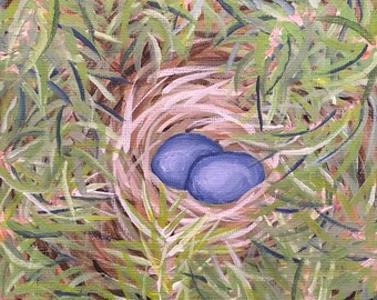 Behind the Pine