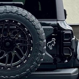 Two Color - Bronco Emblem and Badge / Calling all Bronco and Bronco Sport & Lovers / 400 Colors Options/ 5&quot; Bronco