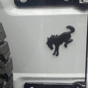 Bronco Emblem Badge / Calling all Bronco and Bronco Sport Owners & Lovers / 20 Colors / Keychain, 3", 4", 5", 6", 7.5"