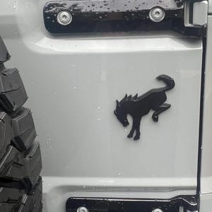 Bronco Emblem Badge / Calling all Bronco and Bronco Sport Owners & Lovers / 20 Colors / Keychain, 3&quot;, 4&quot;, 5&quot;, 6&quot;, 7.5&quot;