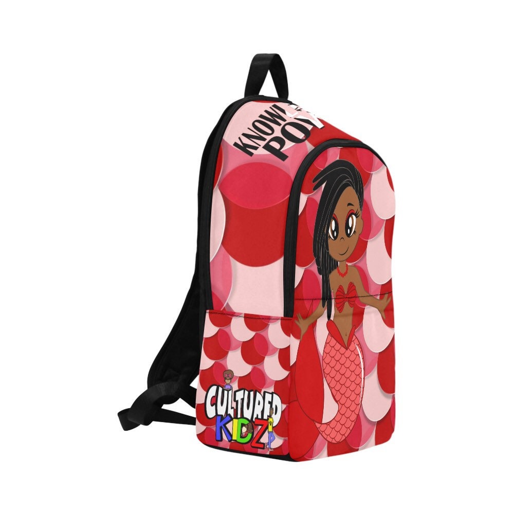 African American Mermaid Girls Lunch Bag and Backpack. Custom - Etsy