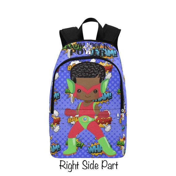 Personalised Kids Backpack Any Name Spaceman Boys Childrens School Bag 1 