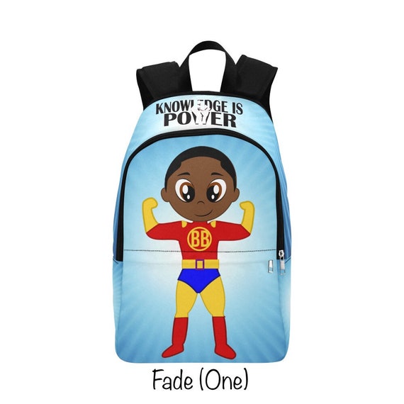 superhero backpack and lunchbox