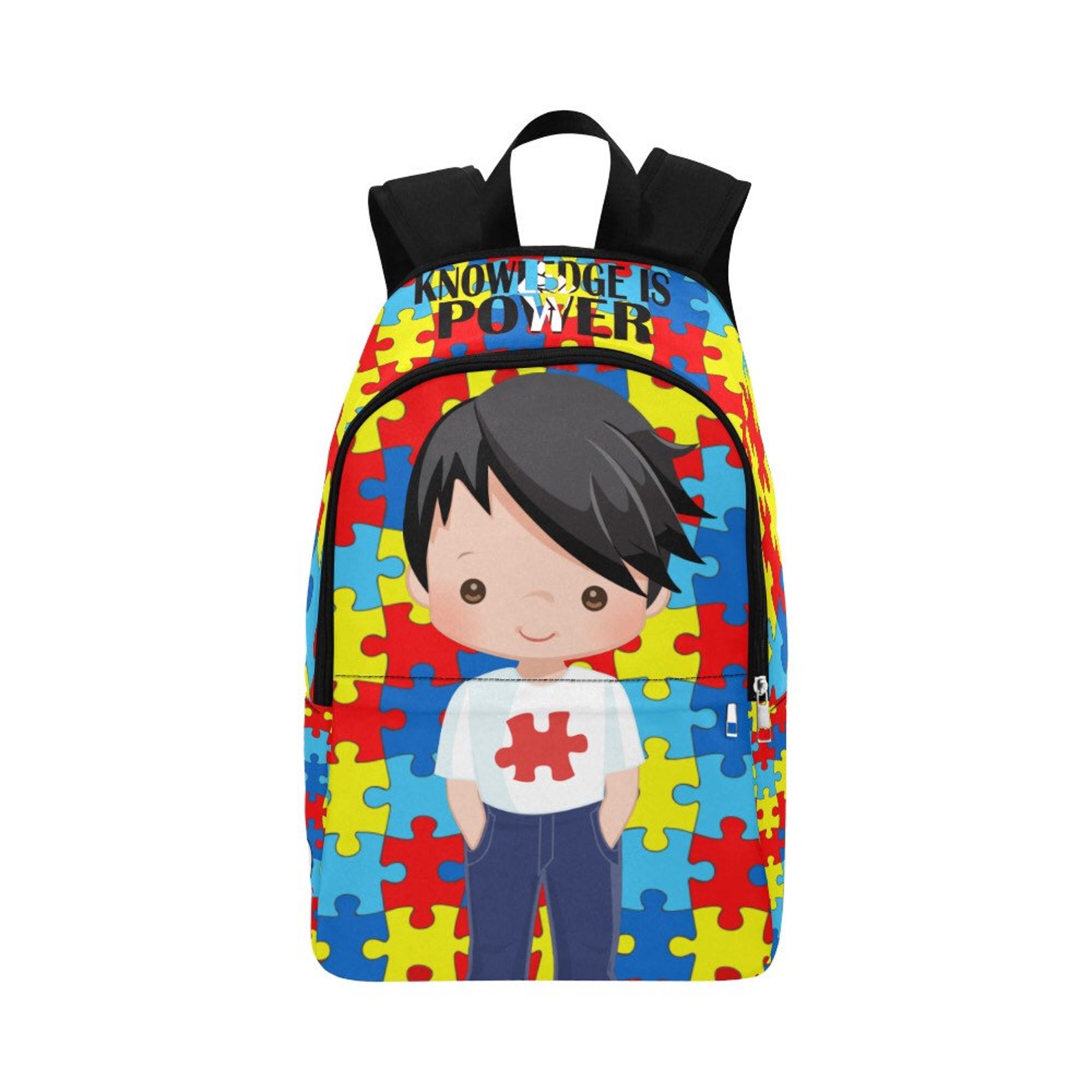 Boys Autism Awareness Backpackboy Backpacksautism Backpacks Etsy