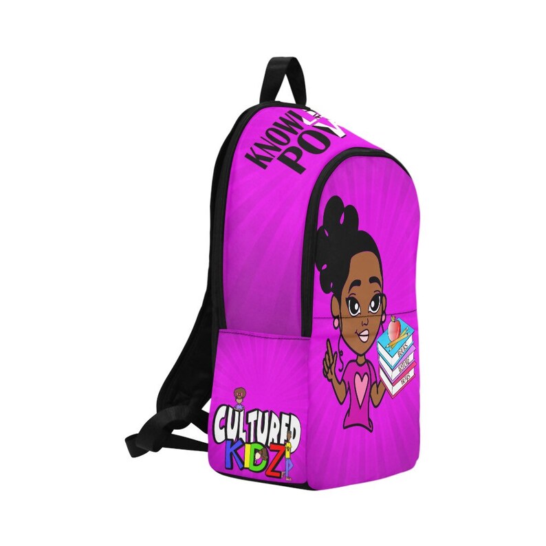 Cultured Kidz Jessica Backpack. Custom Backpacks. Girl Etsy