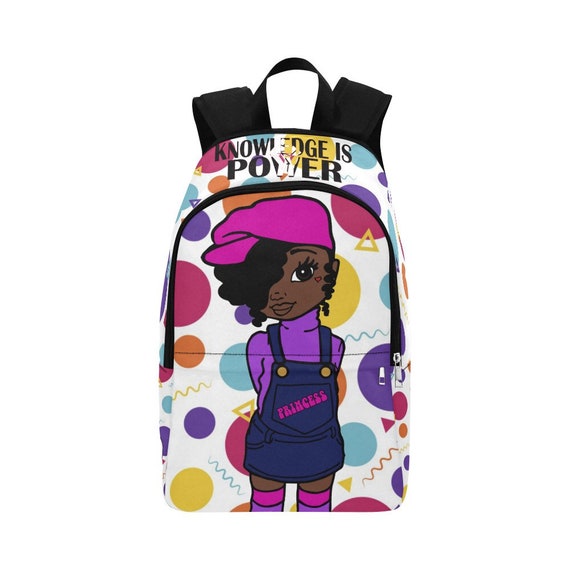african american girl backpack
