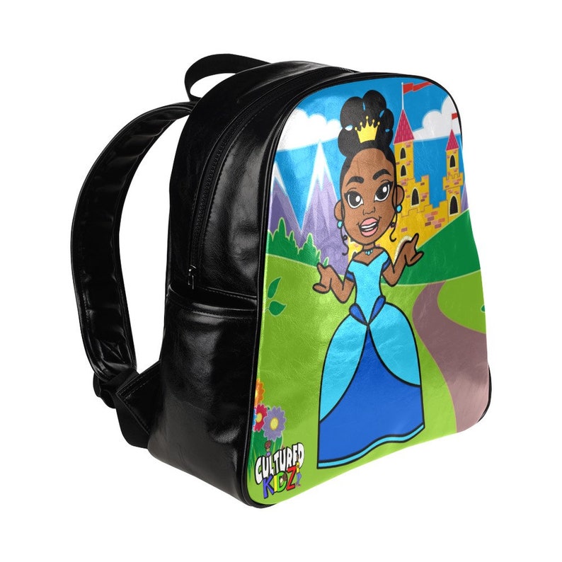 African American Princess Girls Lunch Bag and Backpack. Etsy