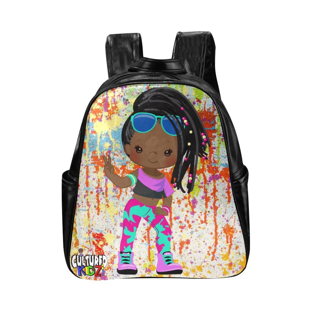 African American Girls Hip Hop Dancer BackpackBackpacks for | Etsy