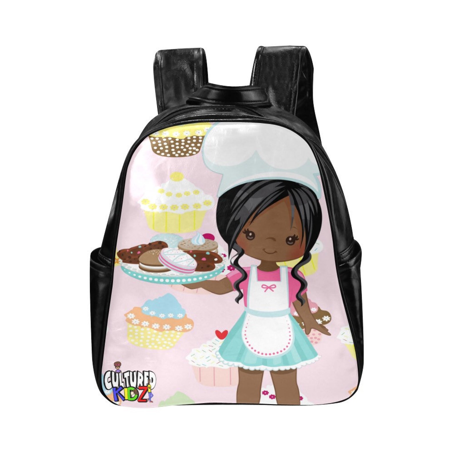 Little Girl Backpack. Girl Baking Backpack. Little Girl Etsy