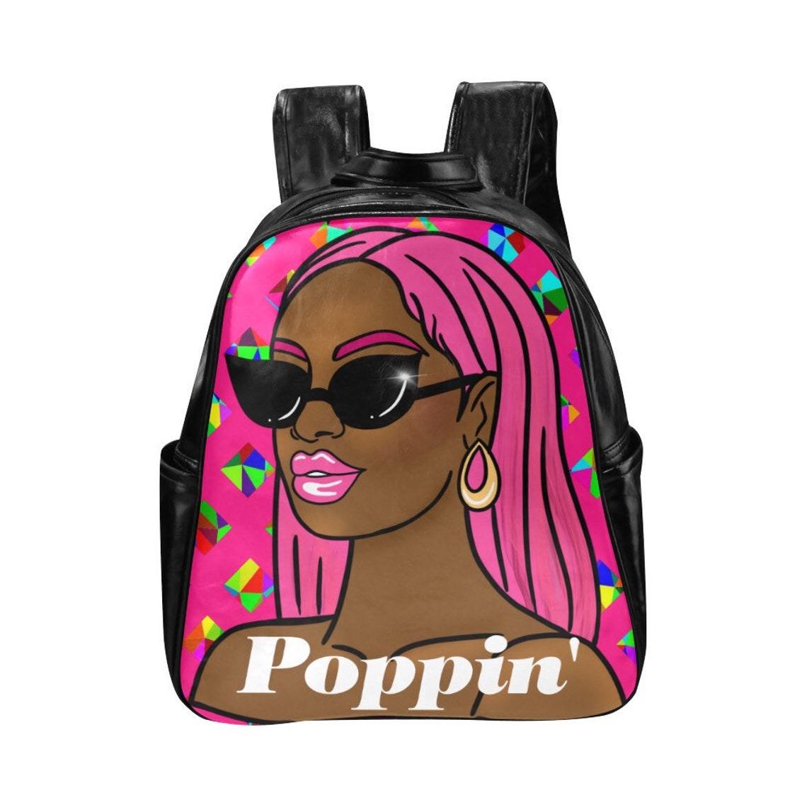 Black Women Backpacks. Black Girl Magic. Custom Backpacks. Etsy.de