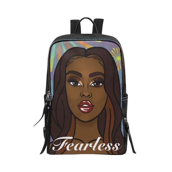 black leather rucksack ladies