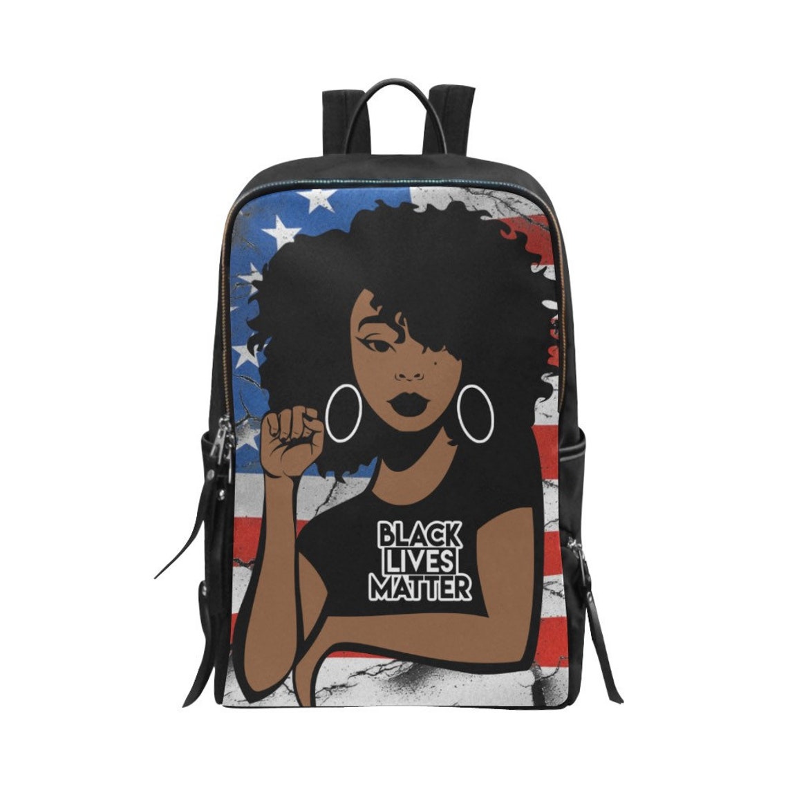 African American Girls/Womens Backpack BackpacksCustom | Etsy