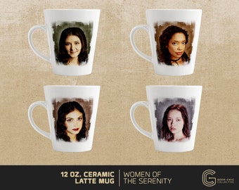 Women of the Serenity: Firefly-inspired Latte Mug