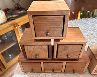 Rustic Knick Knack Storage Boxes