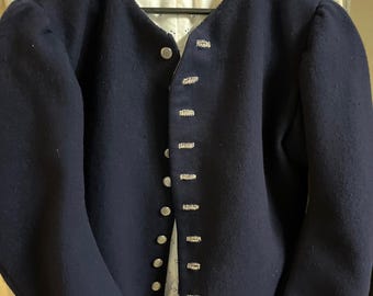 Made To Order - 19th century sailor coat in WOOL!