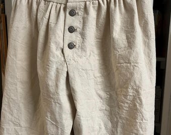 Ready to ship 40 - sailor, pirate or workman slops 18th century - cotton duck