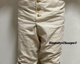 MADE to ORDER - sailor breeches in cotton duck