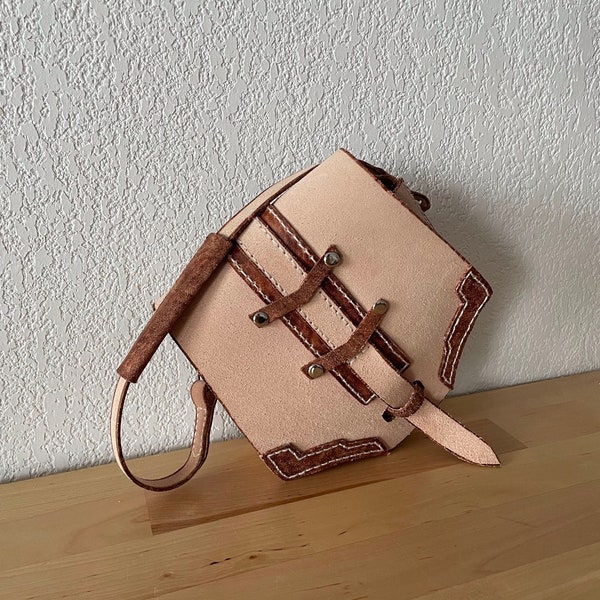 Leather Satchel Belt Bag
