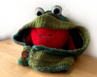 Crochet Frog Cowl