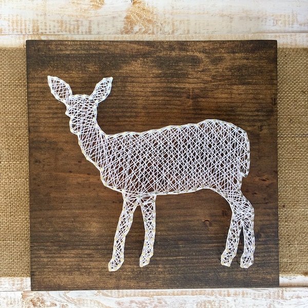 Deer String Art - Etsy