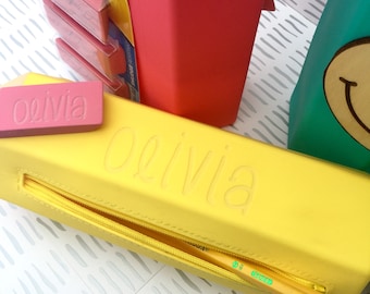 Personalized Pencil Case, Back to School Supplies, Custom Pencil Pouch, Pencil Storage, Pencil Case, Back to School Must Haves