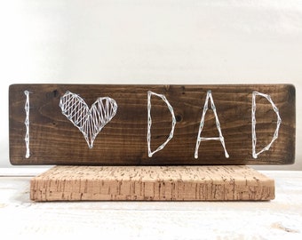 Cute Gift for Dad, Fathers Christmas Gift, Gift For Dad, I Love Dad