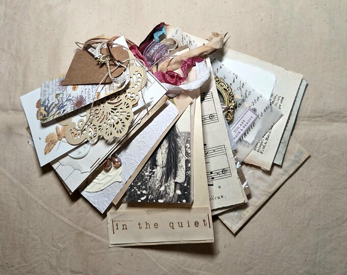 Handmade Ephemera for Journals, Junk Journal Kit, Handmade Journal ...