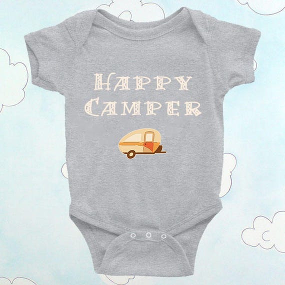 happy camper onesie