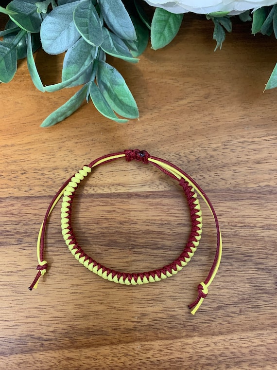 Spanish knot bracelet clearance