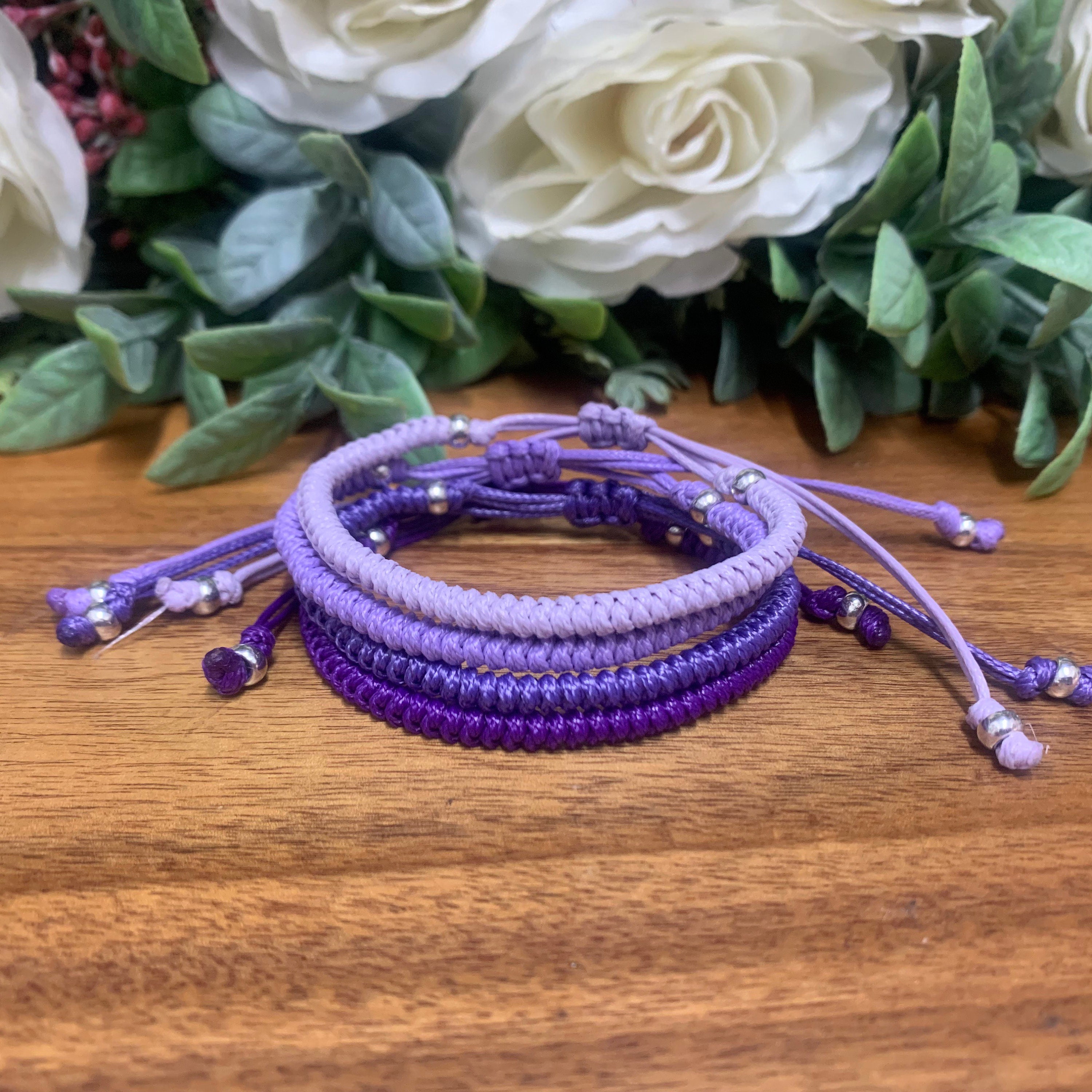 Healifty Friendship Bracelets Turquoise Jewelry 4pcs Beaded
