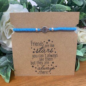 Bracciale dell'amicizia con bussola, braccialetto dell'amicizia, ciondolo bussola, regalo per viaggiatori, migliore amico, braccialetto intrecciato, impermeabile, trasloco