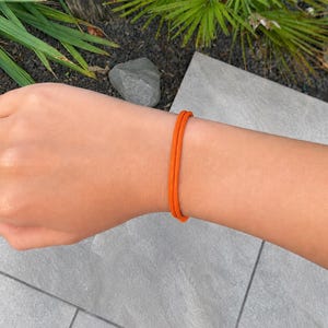 Simple Unisex Waterproof Para Cord Surf/Friendship Bracelet, String Armband, Festival Arm Candy