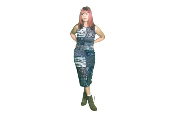 Buy S-M Blue Lace & Tie Dye Patchwork Midi Bodycon Dress Online in India - Etsy Buy S-M Blue Lace & Tie Dye Patchwork Midi Bodycon Dress Online in India - Etsy