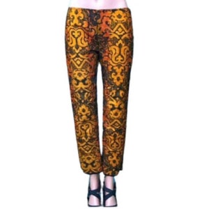 Sm. True Vintage Fabric Cropped Pants