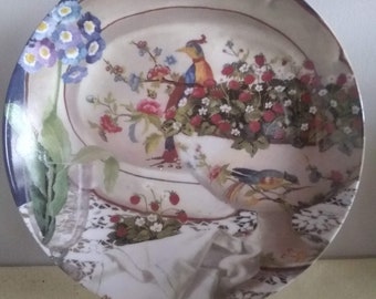 Floral Decorative Plate