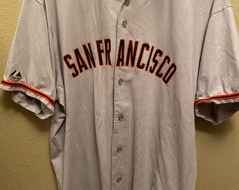 sf giants jersey grey