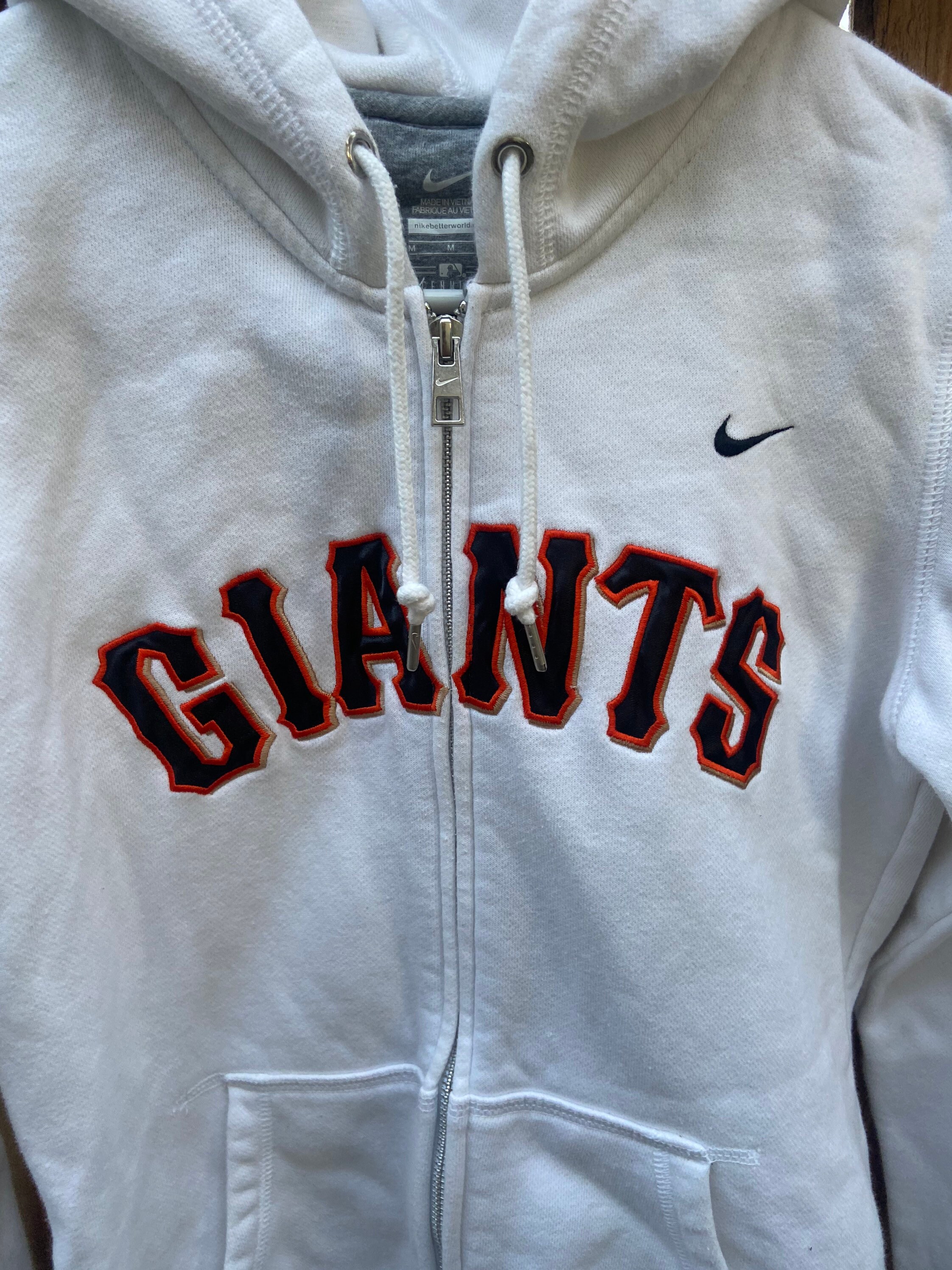 Nike San Francisco Giants Genuine Merchandise Full Zip Hoodie Etsy