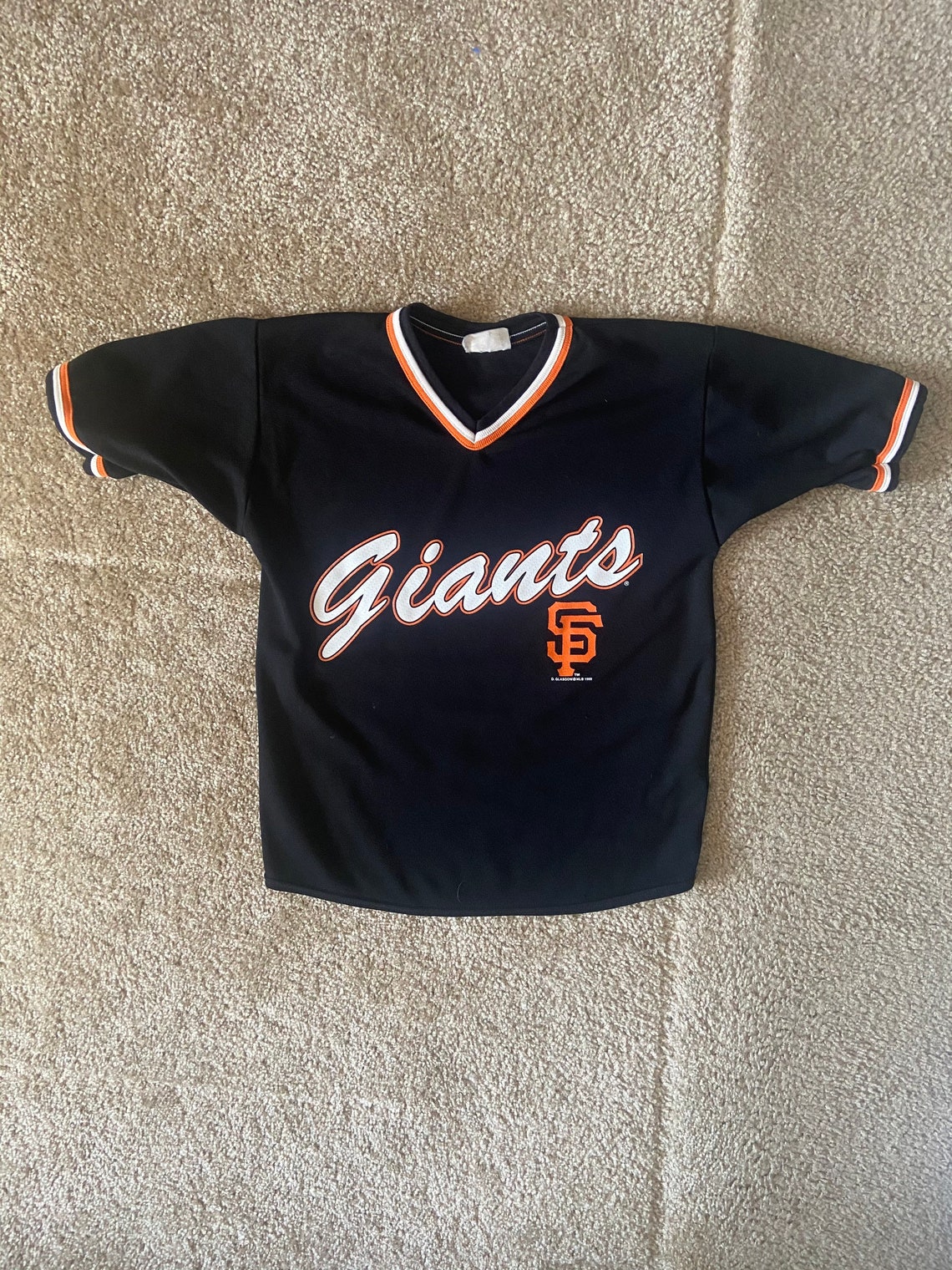 Vintage SF Giants 1999 Baseball Jersey by Team Glasgow Size Etsy