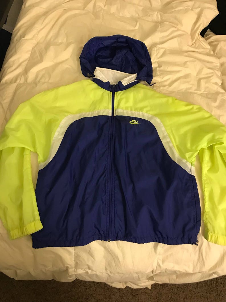 nike windbreaker mens vintage