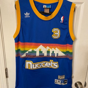 adidas Originals, Shirts, Denver Nuggets Rainbow Jersey