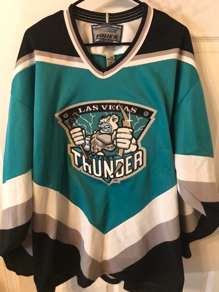 Las Vegas Thunder Baauer Hockey Jersey Size Large 