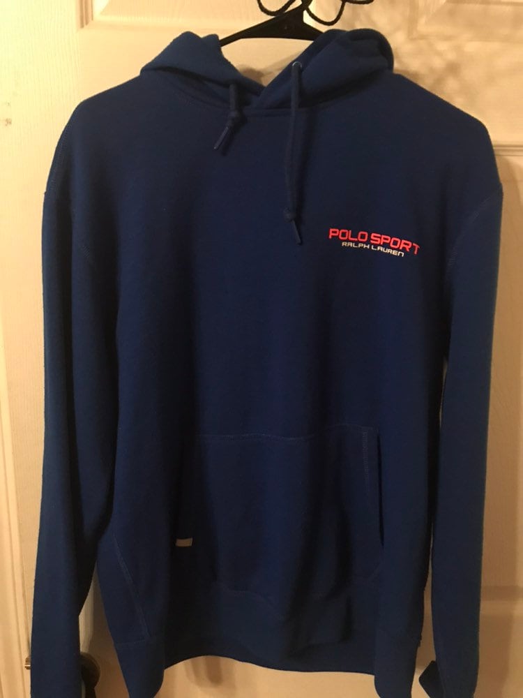 polo hooded sweatshirt
