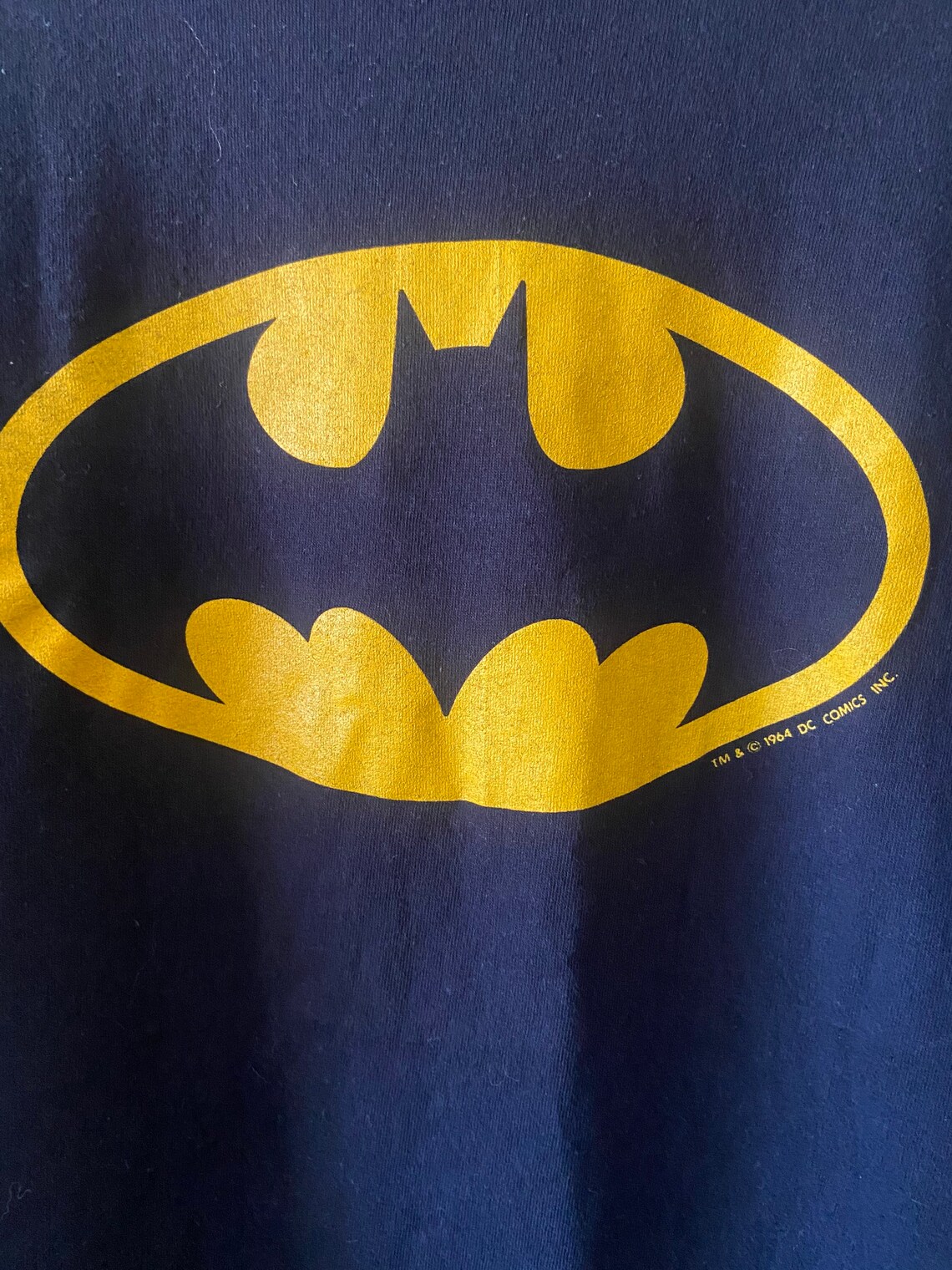 Vintage 80s Batman DC Comics Logo T Shirt Single Stitch Size | Etsy