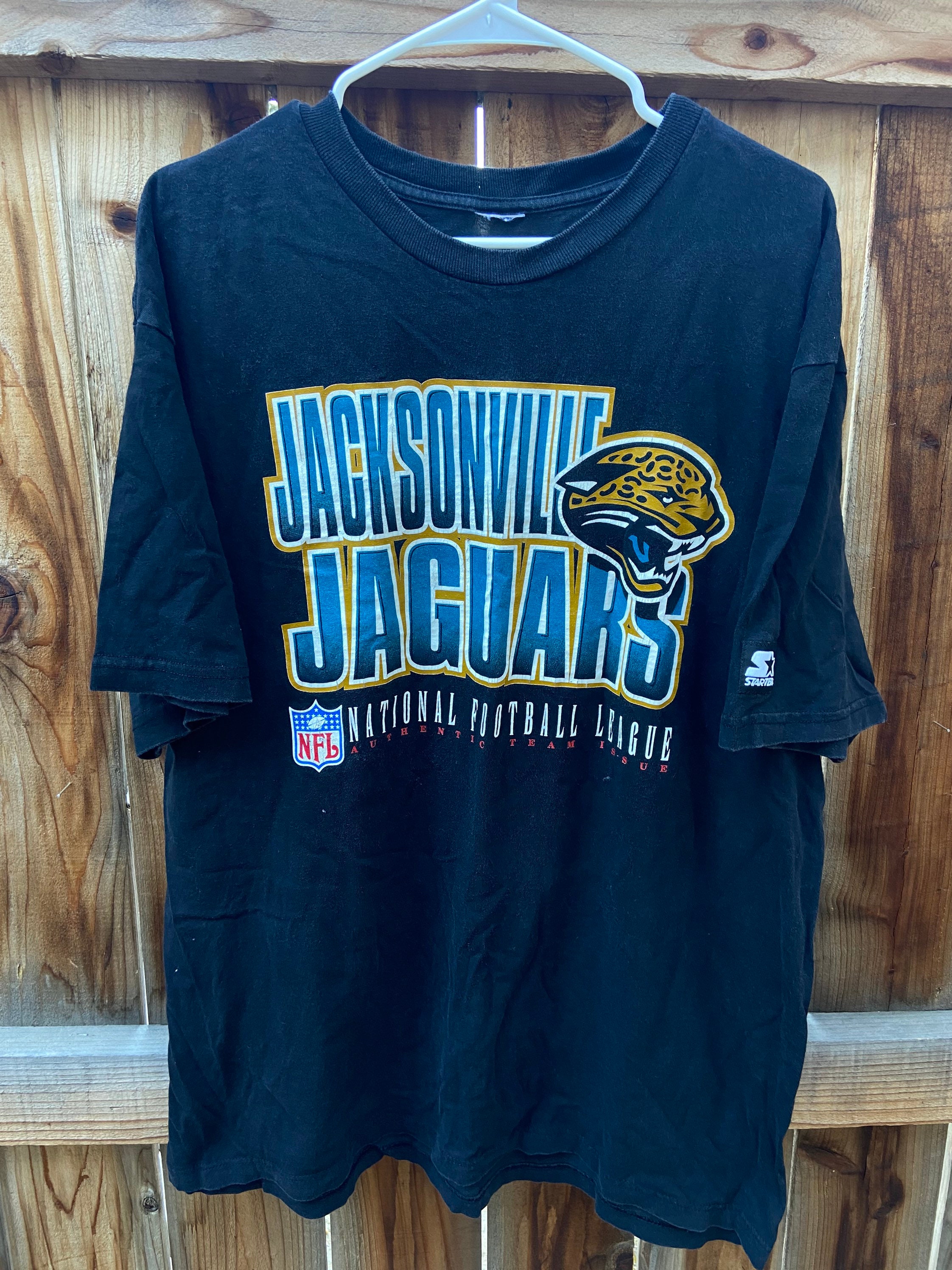 Vintage Starter Jacksonville Jaguars T Shirt Size XL Etsy