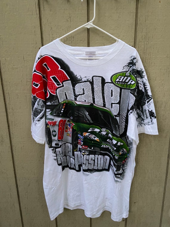 Nascar Dale Earnhardt Jr. All Over Print Nascar T