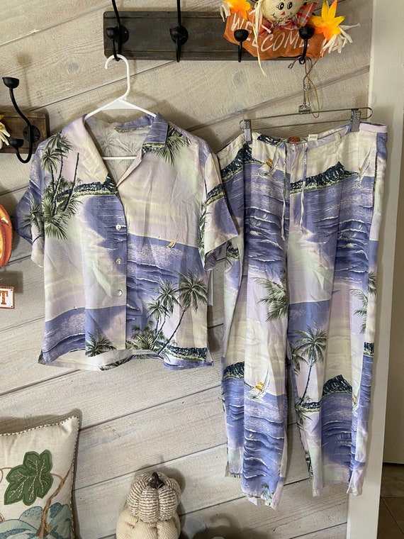 Vintage 90s Women’s Tommy Bahama Matching Pants an